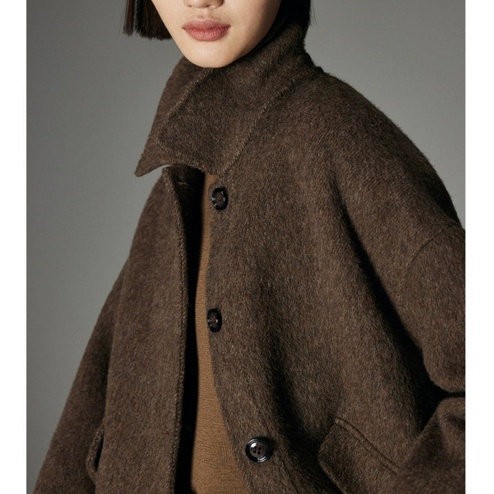 Damska Stylish Wool kurtka Lumaza
