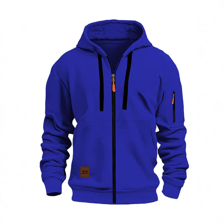 Męska Sport Polar Kurtka z Kaptur