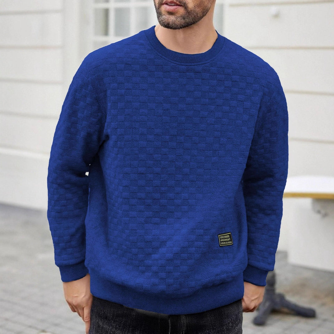 Męska Bawełna Bluza