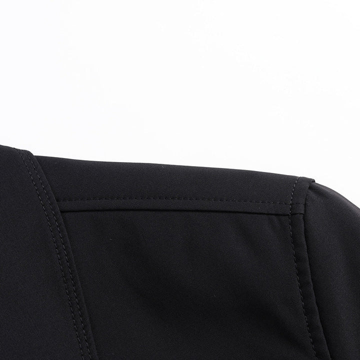 Mężczyźni Elegancki dopasowany krój Trench Płaszcz z Klasyczny Guzik Placket i Regulowany Mankiety