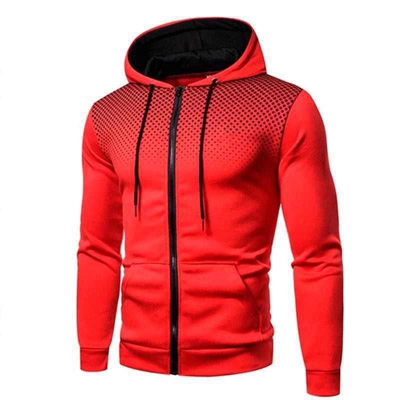 Męska Sportowa Bluza z kapturem z Stylowy Graficzny Fason