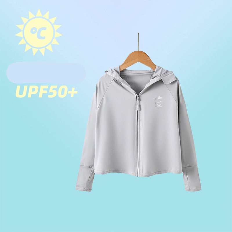 Damska UV protection kurtka z kapturem i moisture-regulating properties Lumaza