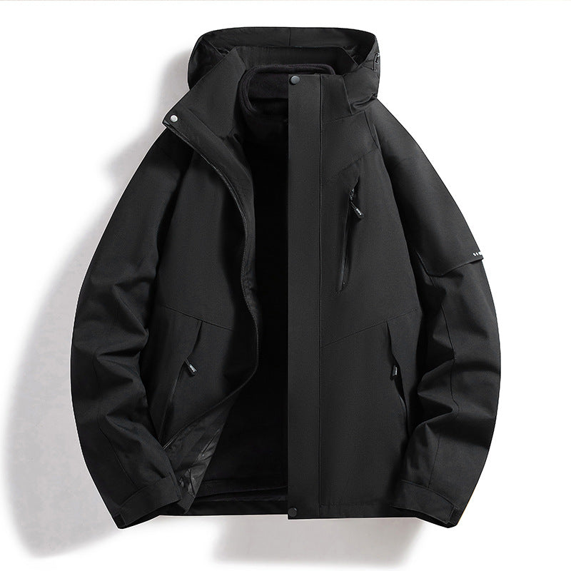 Damska weatherproof softshellowa ski kurtka z polarowa lining i hood Lumaza