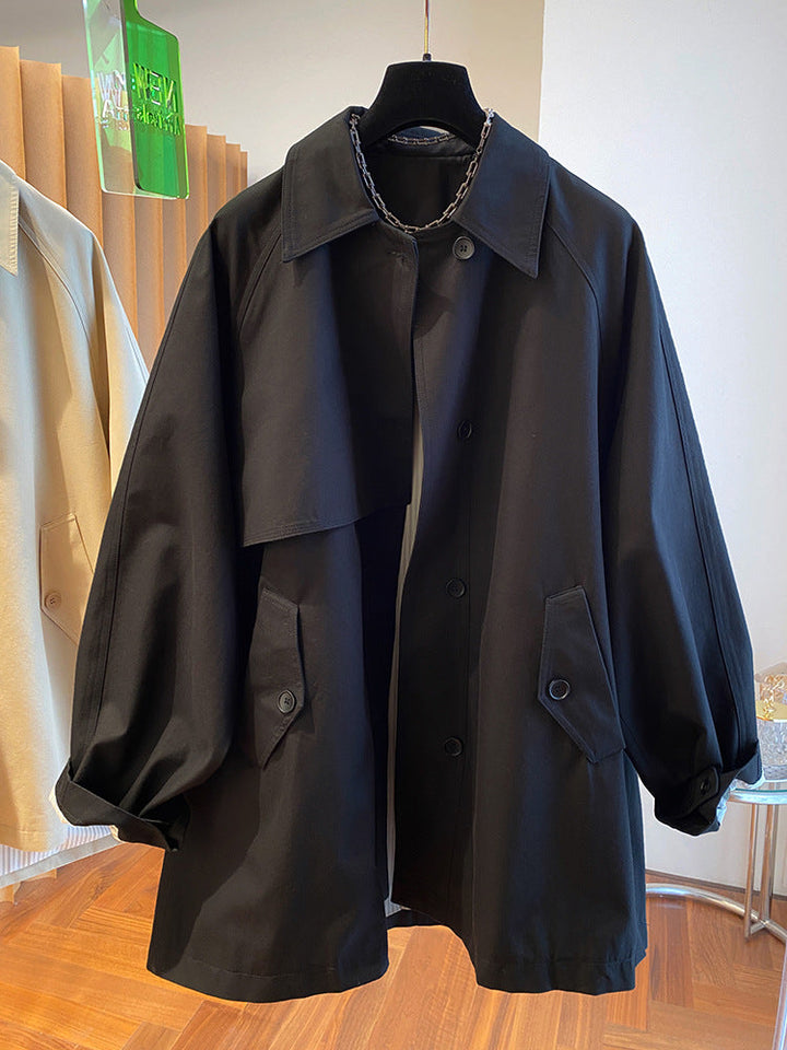 Damska Fashionable Transitional kurtka z luźna krój Lumaza