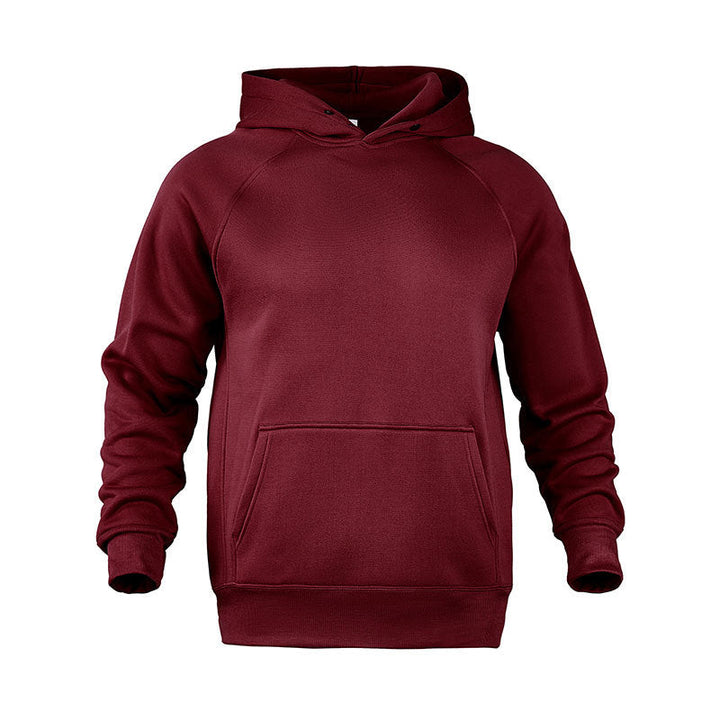 Męska Sweat Tkanina Bluza z kapturem z Raglanowy Rękawy, Kieszeń kangurka i Reinforced Dół