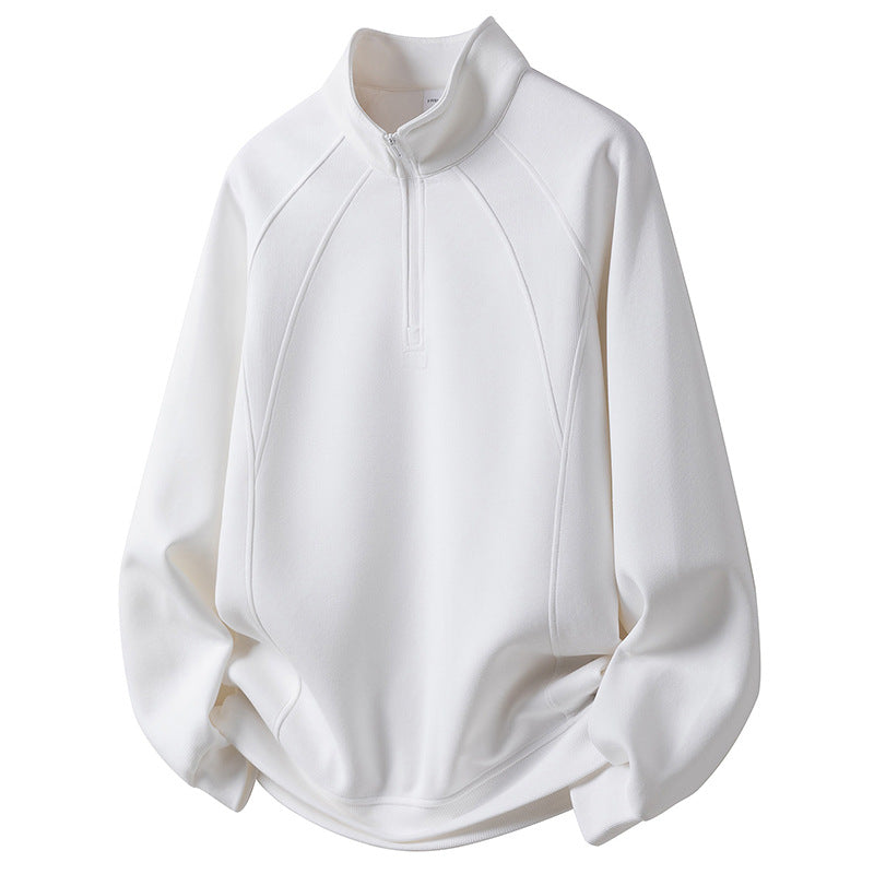 Męska Sport Polar Pulower z Zamek