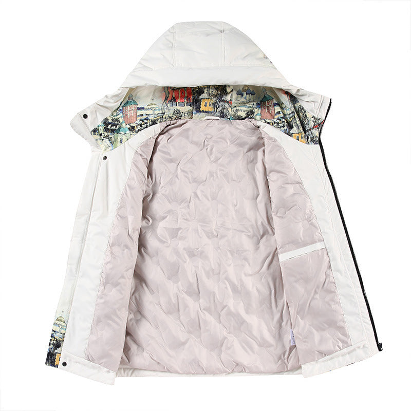 Parka unisex wodoodporna wiatroszczelna lekka