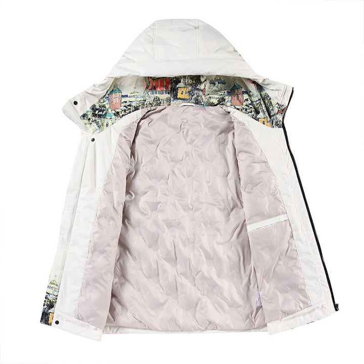 Parka unisex wodoodporna wiatroszczelna lekka