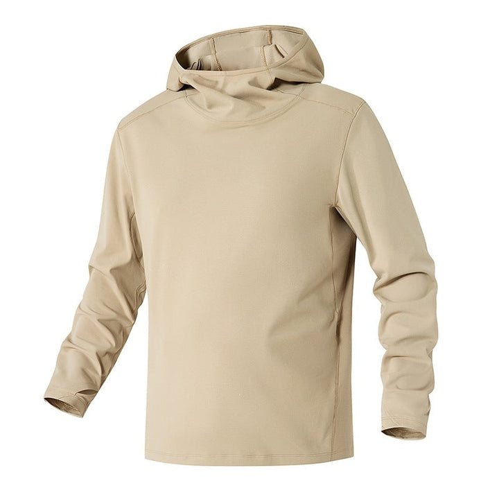 Męska Lekka Performance Bluza z kapturem z Raglanowy Rękawy &amp; Moisture-Regulating Funkcjonalny Fiber