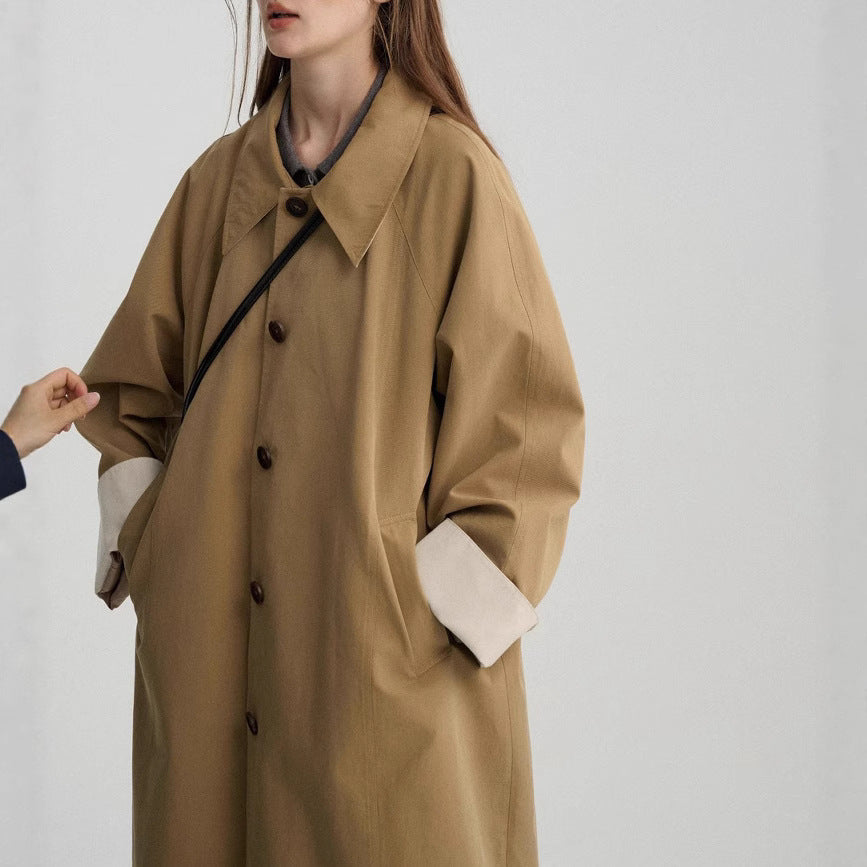 Damska oversize City trencz Lumaza