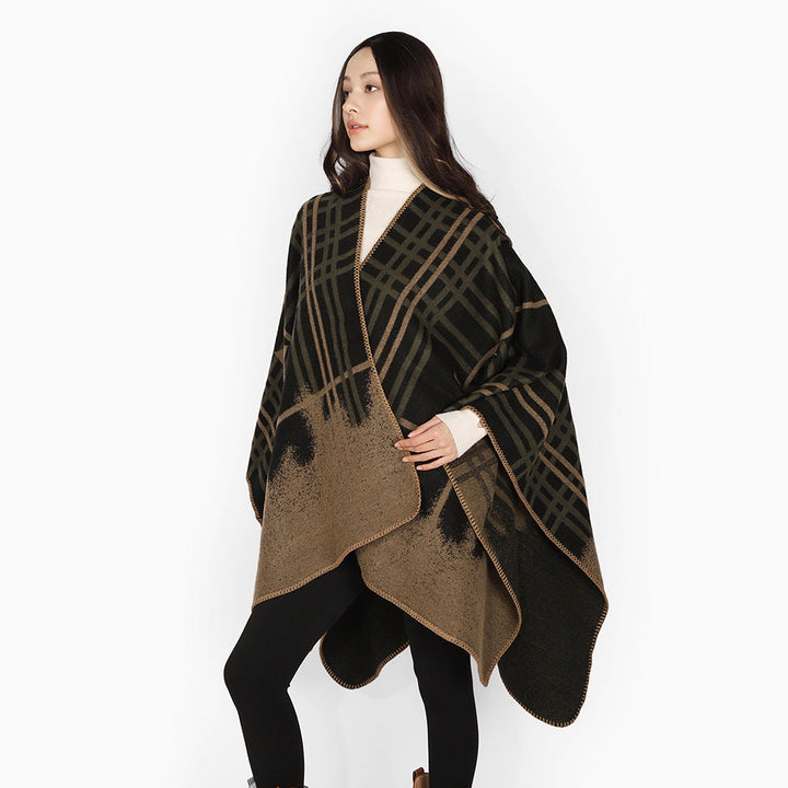 Płaszcz damski ciepła oversize casualowa