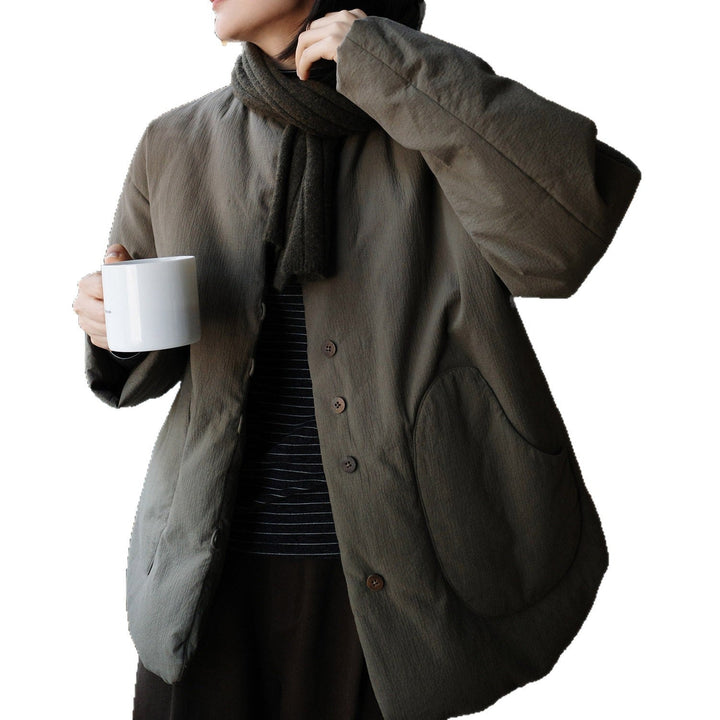 Damska Fashionable Transitional kurtka z wysokim kołnierzem Lumaza 1789269004
