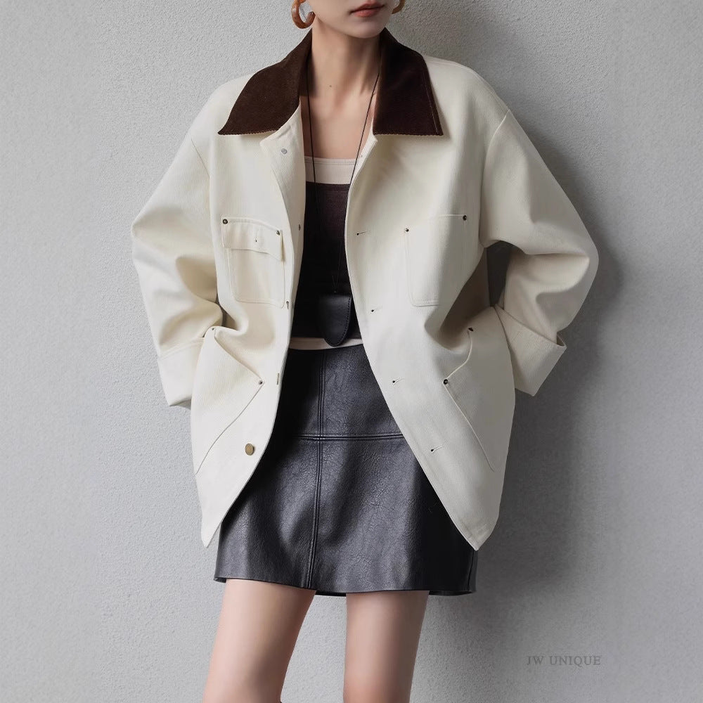 Damska transitional kurtka z nowoczesna design Lumaza