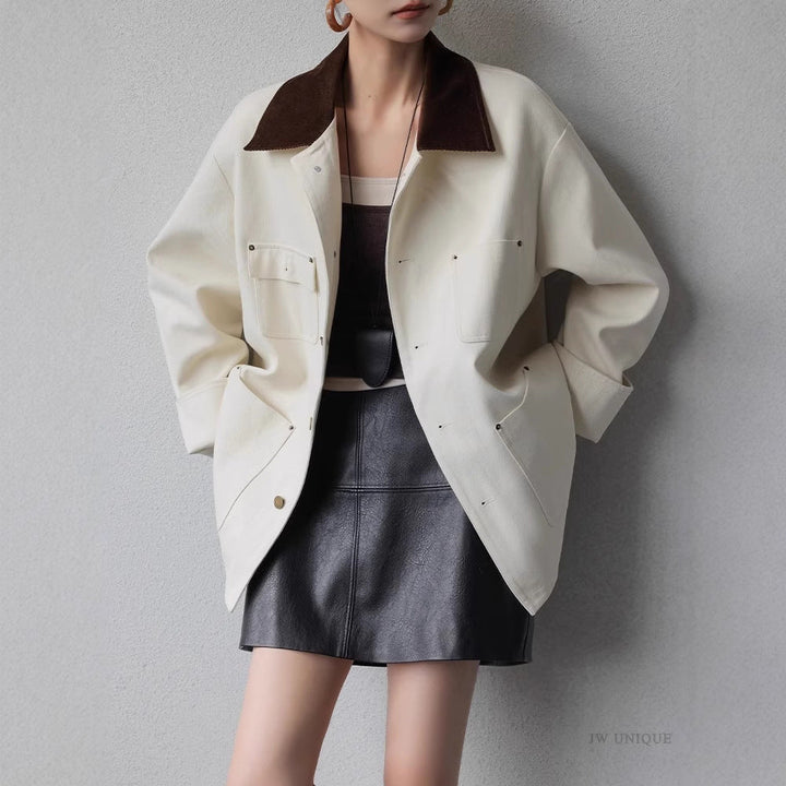 Damska transitional kurtka z nowoczesna design Lumaza