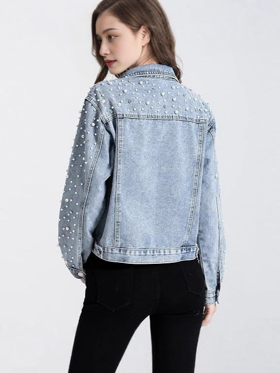 Codzienny kurtka z studs - Trwały i stylowy dla Codzienny użytek