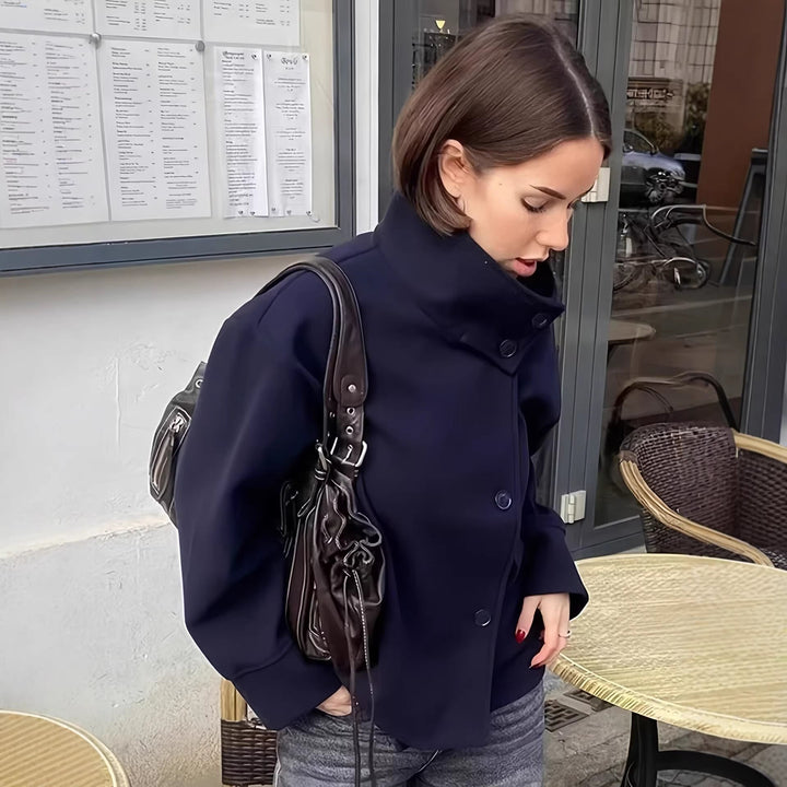 Kurtka Damska Casualowa Elegancka Nowoczesna