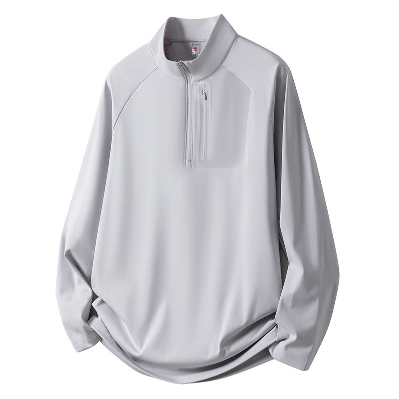 Męska Sport Polar Pulower z Zamek