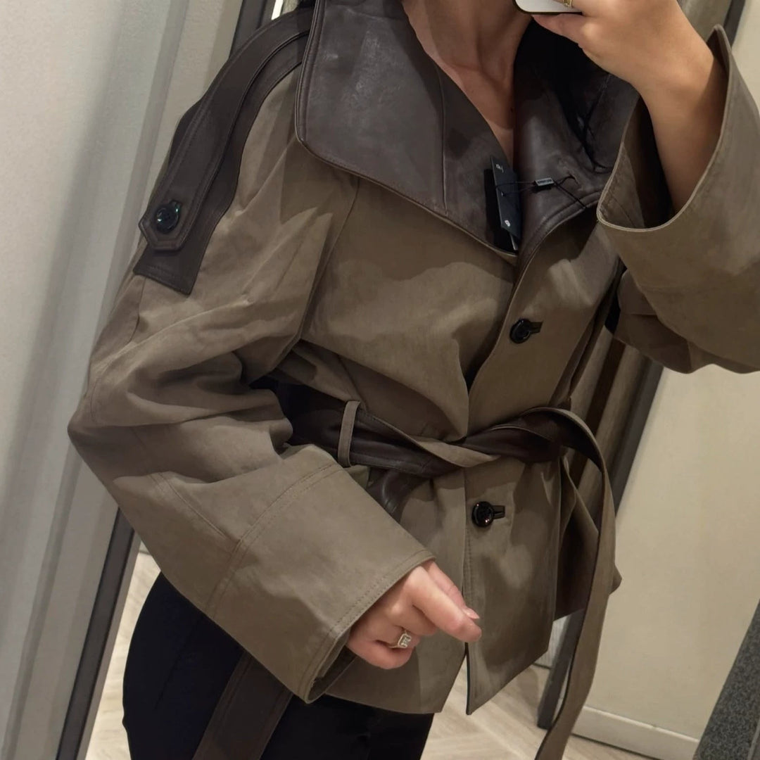 Kurtka Damska Stylowa Casualowa Elegancka