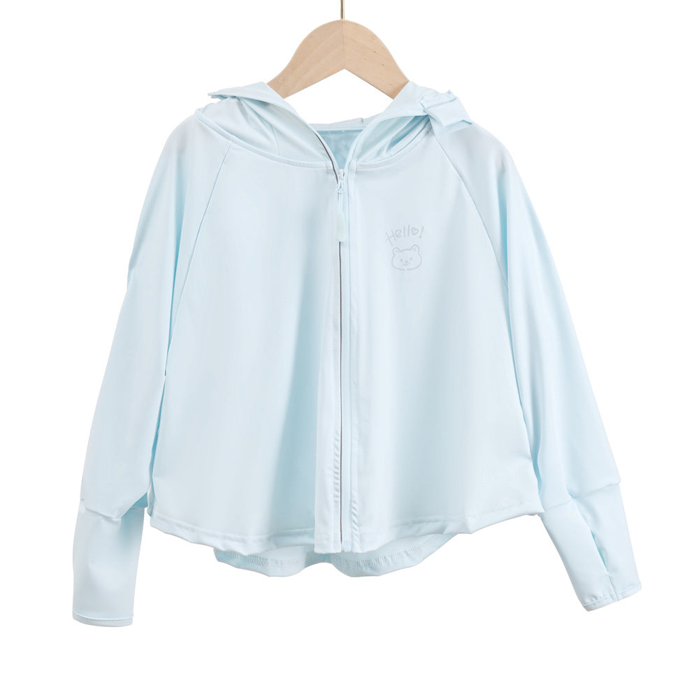 Kurtka unisex z ochroną UV oddychająca lekka