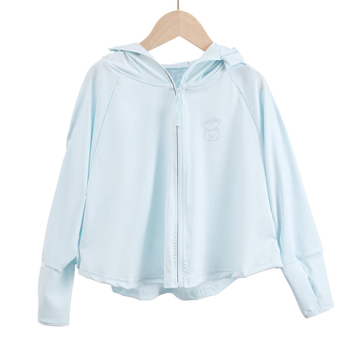 Kurtka unisex z ochroną UV oddychająca lekka