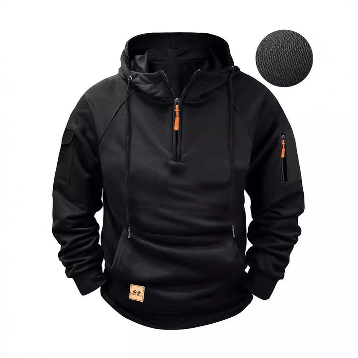 Męska Thermo-Polar Bluza z kapturem