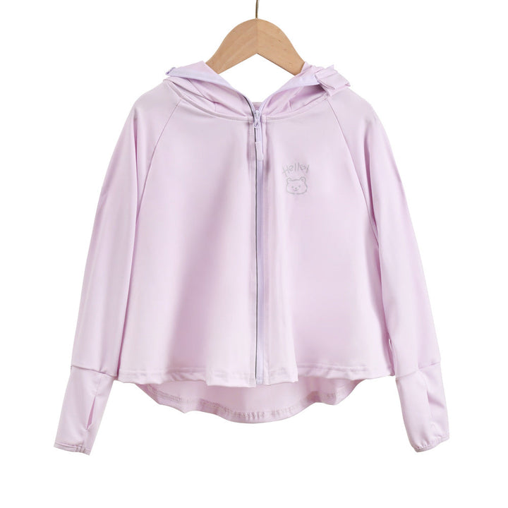Kurtka unisex z ochroną UV oddychająca lekka