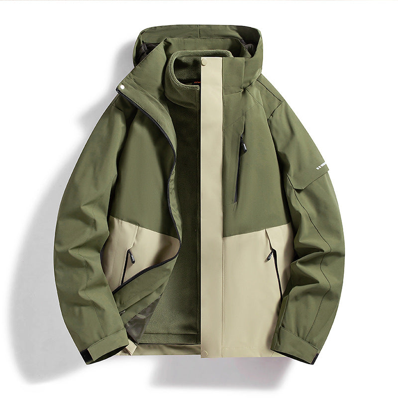 Damska weatherproof softshellowa ski kurtka z polarowa lining i hood Lumaza