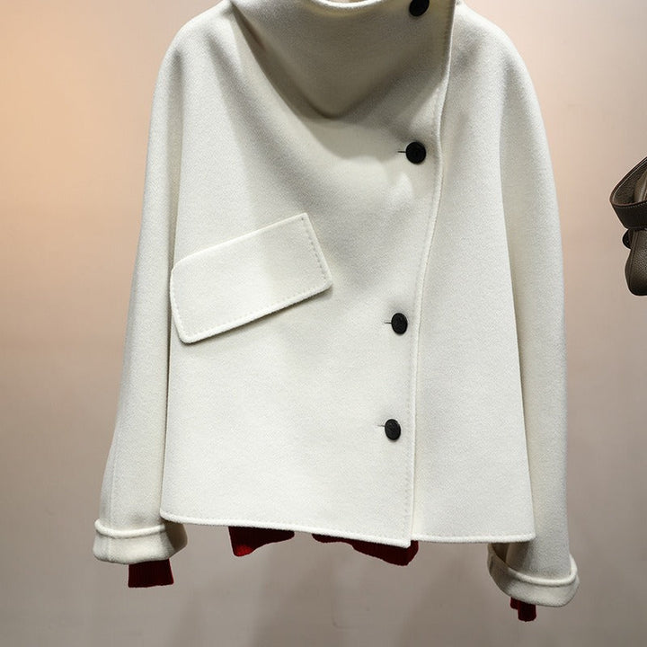 Damska elegancka transitional kurtka z wysokim kołnierzem Drune