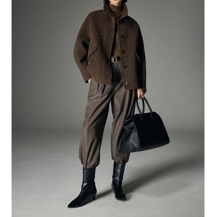 Damska Stylish Wool kurtka Lumaza