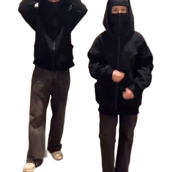 Męska Stylowy Kurtka z kapturem