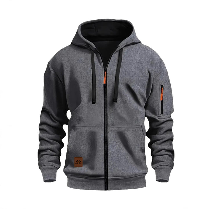 Męska Sport Polar Kurtka z Kaptur