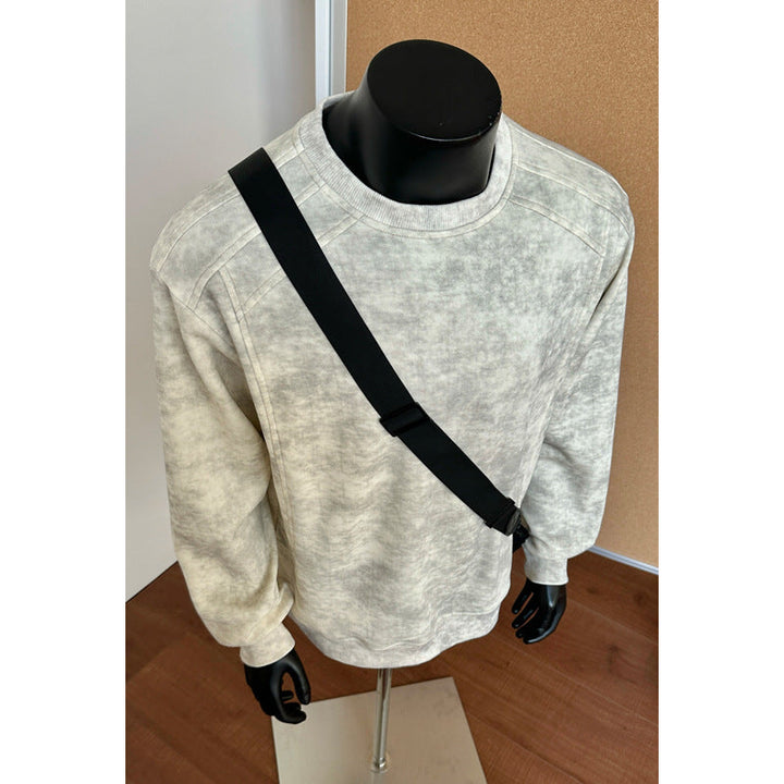 Męska Stylowy Bluza z Praktyczne Shoulder Strap