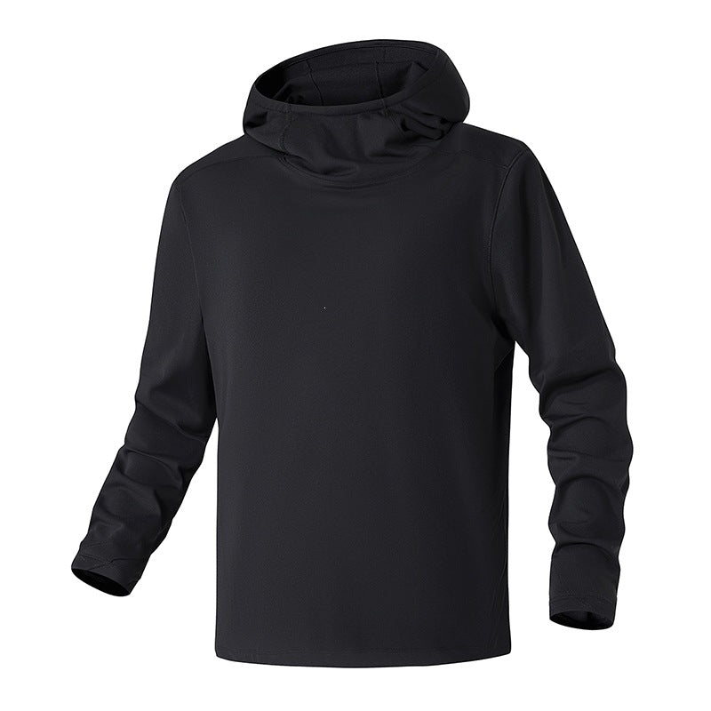 Męska Lekka Performance Bluza z kapturem z Raglanowy Rękawy &amp; Moisture-Regulating Funkcjonalny Fiber