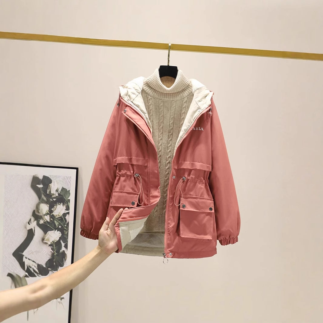 Parka damska wodoodporna lekka ocieplana