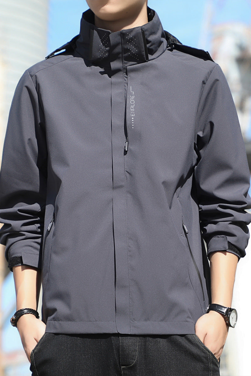 Damska softshellowa Outdoor kurtka z removable hood, windproof membrane i oddychająca mesh lining Lumaza