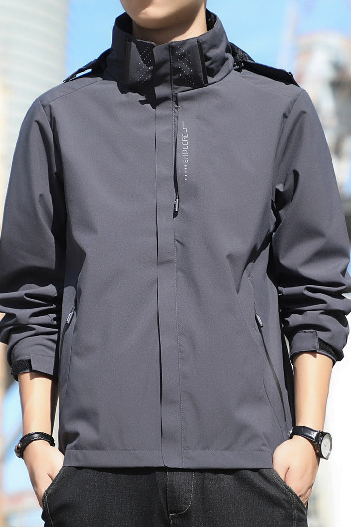 Damska softshellowa Outdoor kurtka z removable hood, windproof membrane i oddychająca mesh lining Lumaza