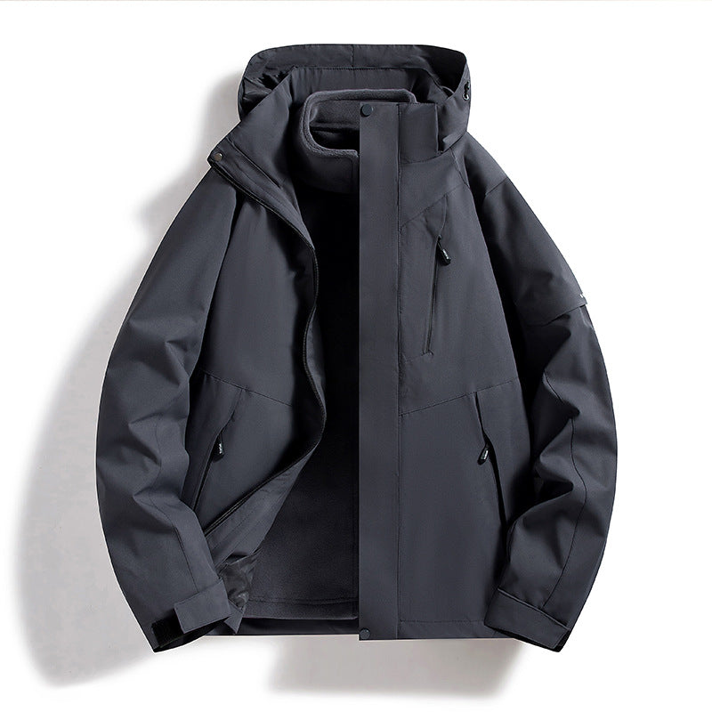 Damska weatherproof softshellowa ski kurtka z polarowa lining i hood Lumaza