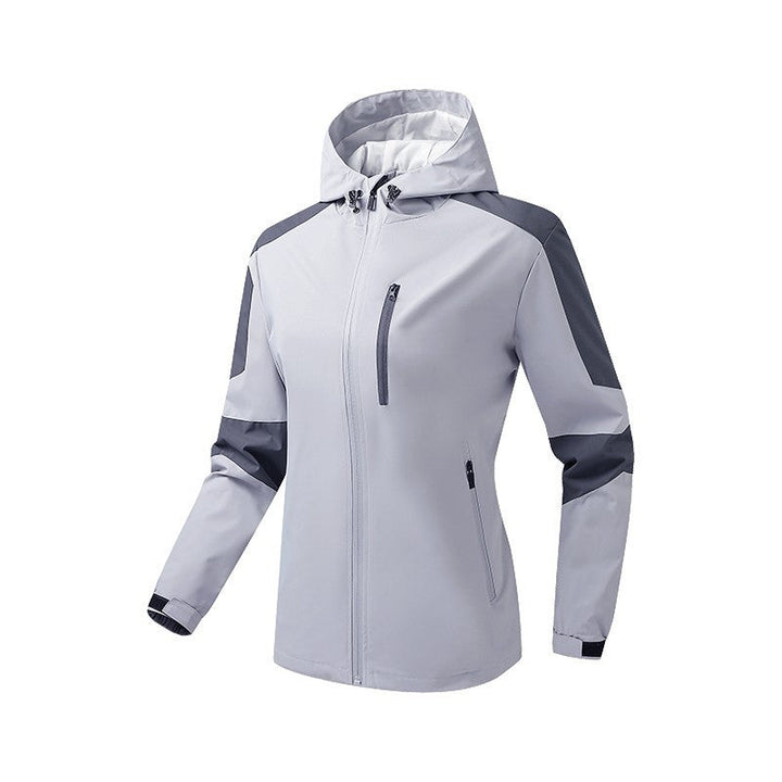 Męski Oddychający Softshell-Hardshell Hybrid Kurtka z Kaptur i Wodoodporny Kieszenie na zamek