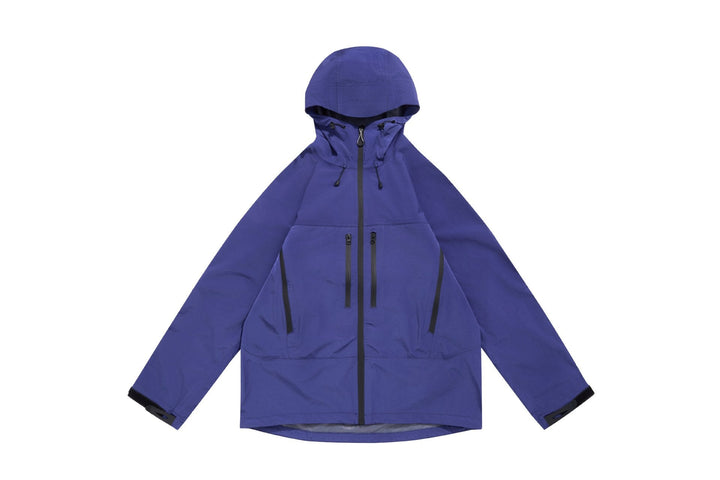 Unisex Techniczny Z kapturem Outdoor Kurtka z Taped Zippers