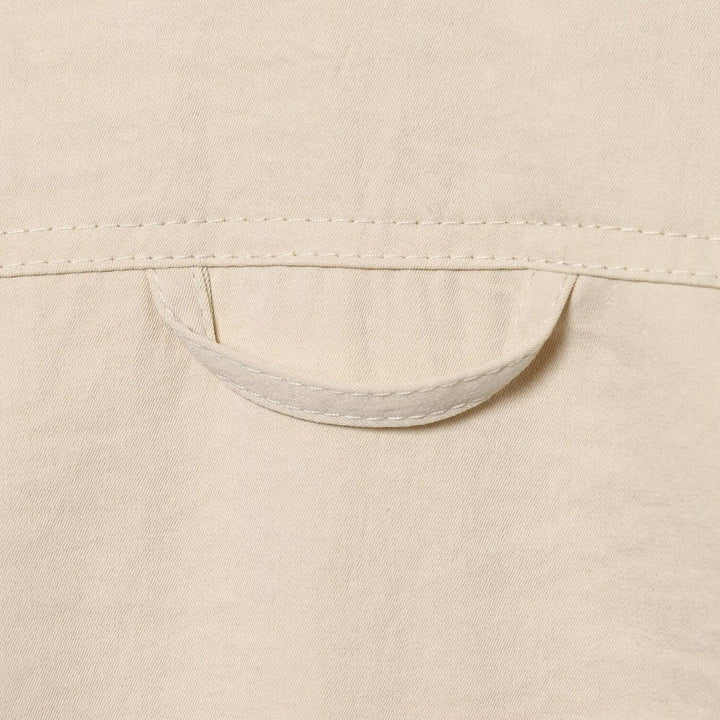 Damska oversize Field kurtka in boxy Cut z Four klapką kieszeniami i Concealed Snap listwą Lumaza