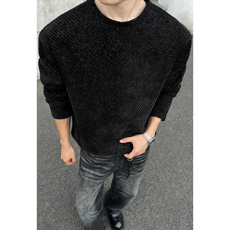 Męska Stylowy Oversize Sweter