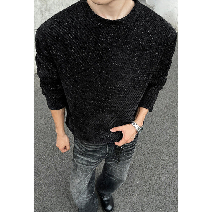Męska Stylowy Oversize Sweter