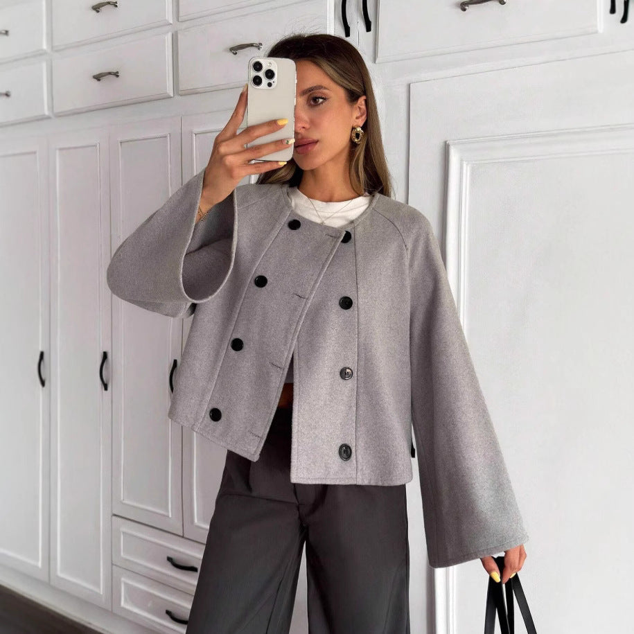 Kurtka damska ciepła oversize casualowa
