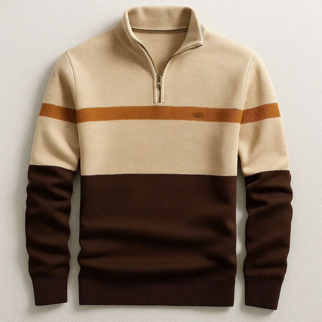 Męska Stylowy Krótki zamek Sweter