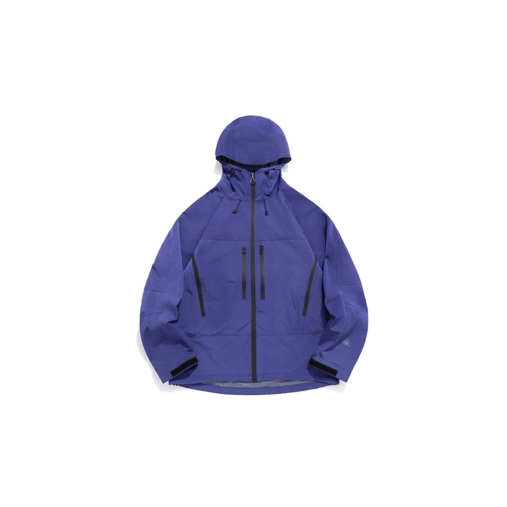 Unisex Techniczny Z kapturem Outdoor Kurtka z Taped Zippers