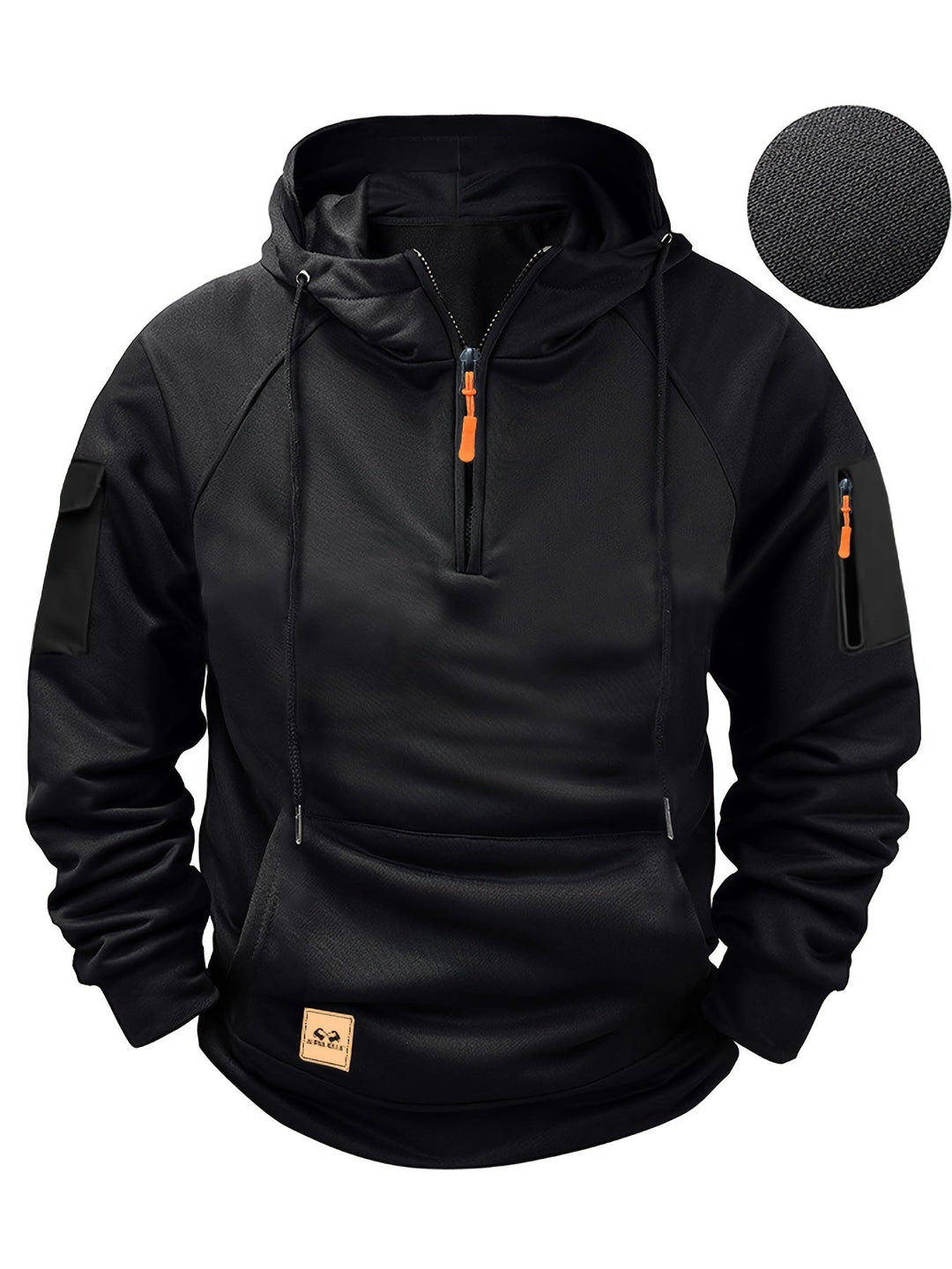 Męska Thermo-Polar Bluza z kapturem