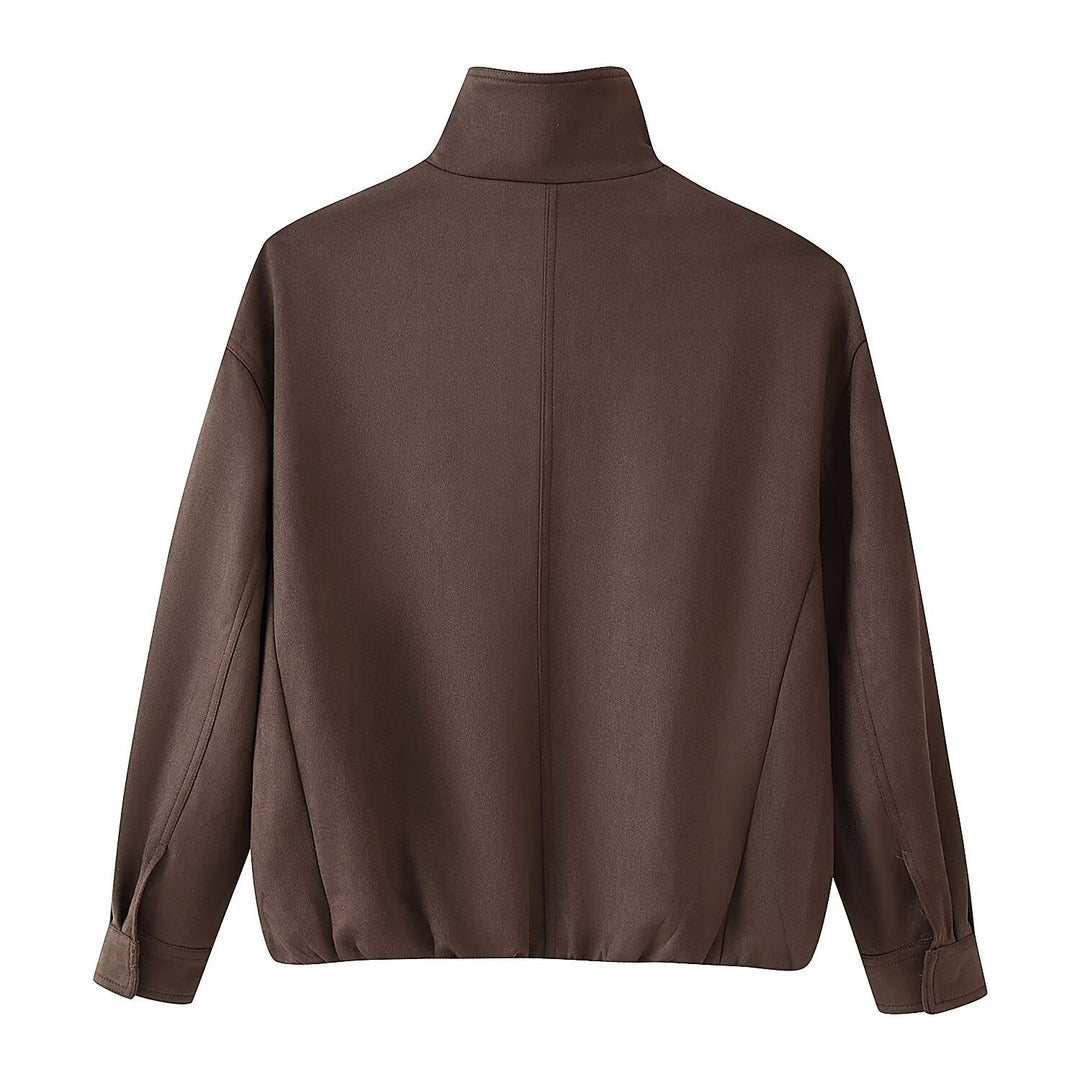 Kurtka Przejściowa Damska Stylowa Casualowa Elegancka