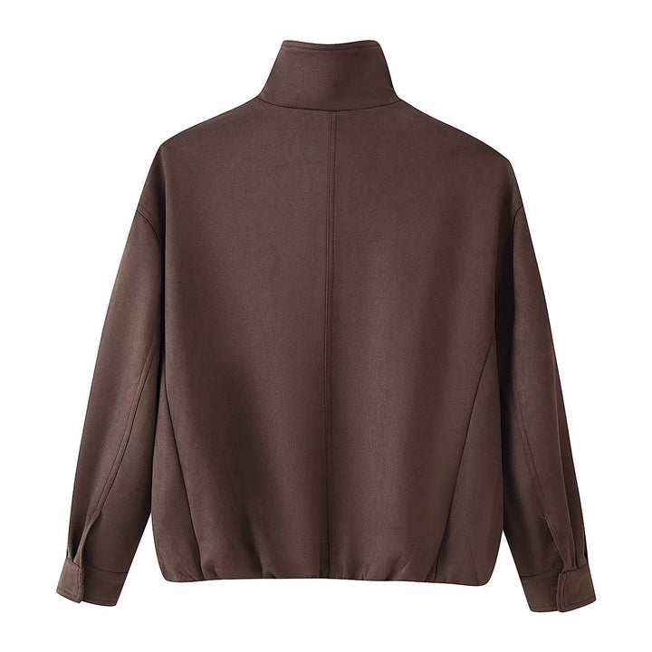 Kurtka Przejściowa Damska Stylowa Casualowa Elegancka