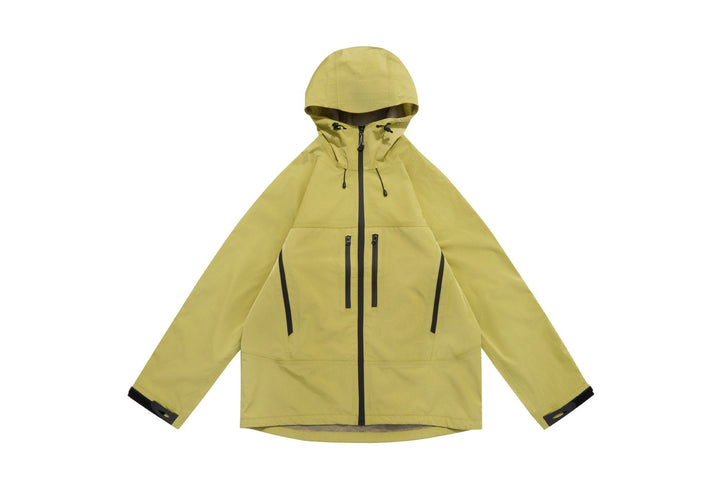 Unisex Techniczny Z kapturem Outdoor Kurtka z Taped Zippers