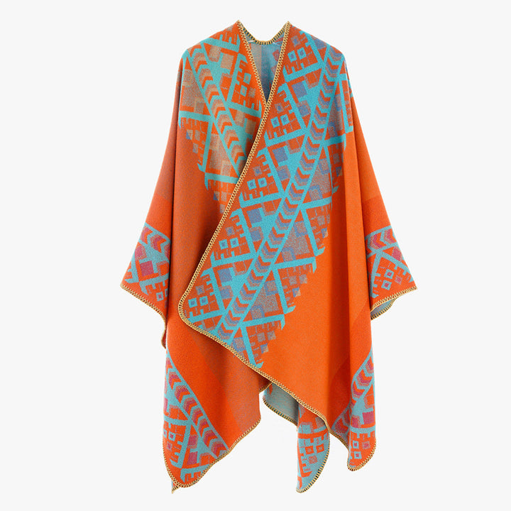 Płaszcz damski ciepła oversize casualowa